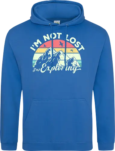 I'm not lost, I'm exploring.