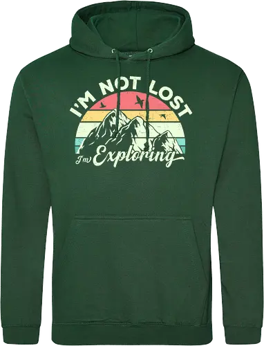 I'm not lost, I'm exploring.