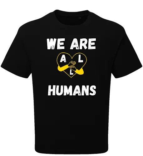 We Are All Humans (White)