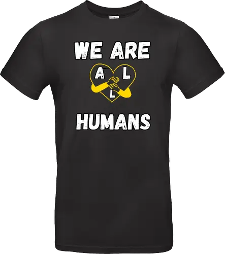 We Are All Humans (White)
