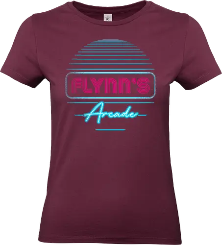 Flynns Arcade - Flynn's Arcade, flynns, retro, gaming - Standard T-Shirt (Frauen)
