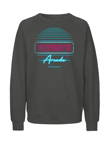 Flynns Arcade - Flynn's Arcade, flynns, retro, gaming - Fairtrade Sweatshirt
