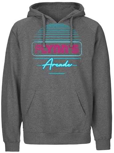 Flynns Arcade - Flynn's Arcade, flynns, retro, gaming - Fairtrade Hoodie