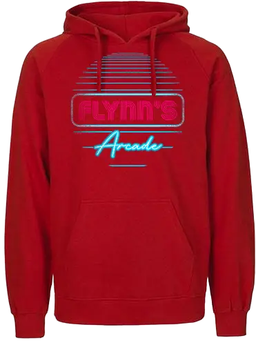 Flynns Arcade - Flynn's Arcade, flynns, retro, gaming - Fairtrade Hoodie