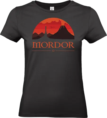 Mordor - The Dark Land - Wizard, mordor, sauron, book, movie, video game, adventure, pop culture - Standard T-Shirt (Frauen)