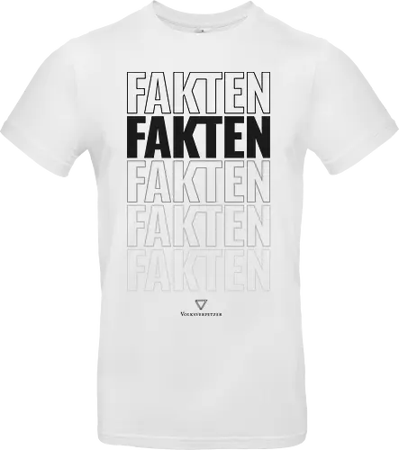 Fakten - schwarz - Standard T-Shirt