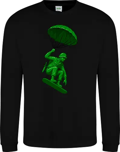 green toy soldier