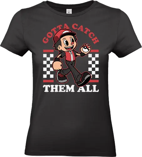 Game Mascot Monster Trainer - Video Games, Video Game, Game, Games, Gamer, Mascot, Retro, Vintage, Retro Vintage, Retro Gamer, Retro Cartoon, Fantasy, Adventure, Monster, Trainer, Training, Fighting, Fight, Classic - Standard T-Shirt (Frauen)