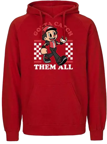 Game Mascot Monster Trainer - Video Games, Video Game, Game, Games, Gamer, Mascot, Retro, Vintage, Retro Vintage, Retro Gamer, Retro Cartoon, Fantasy, Adventure, Monster, Trainer, Training, Fighting, Fight, Classic - Fairtrade Hoodie
