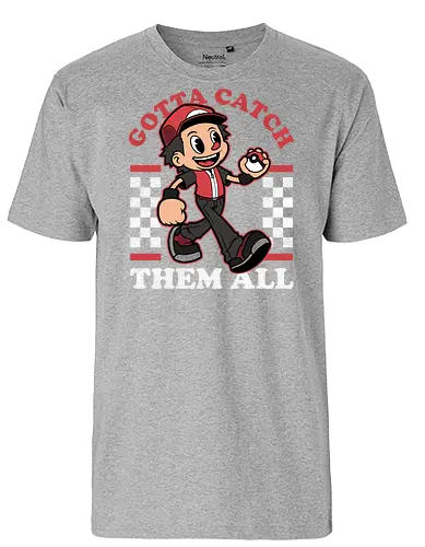 Game Mascot Monster Trainer - Video Games, Video Game, Game, Games, Gamer, Mascot, Retro, Vintage, Retro Vintage, Retro Gamer, Retro Cartoon, Fantasy, Adventure, Monster, Trainer, Training, Fighting, Fight, Classic - Fairtrade T-Shirt
