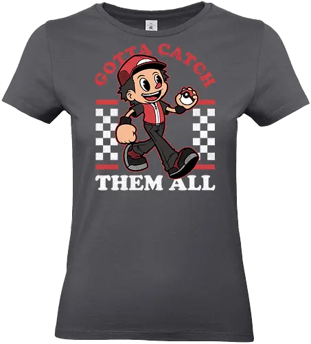 Game Mascot Monster Trainer - Video Games, Video Game, Game, Games, Gamer, Mascot, Retro, Vintage, Retro Vintage, Retro Gamer, Retro Cartoon, Fantasy, Adventure, Monster, Trainer, Training, Fighting, Fight, Classic - Standard T-Shirt (Frauen)