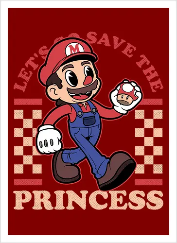 Game Mascot Mushroom Plumber