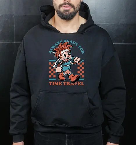 Game Mascot Time Travel Kid