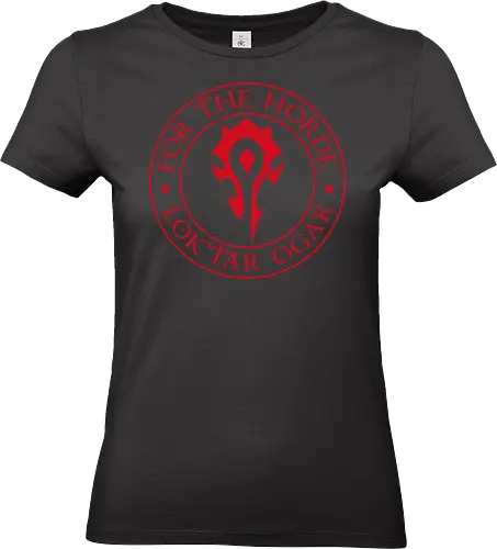 Orcs For the Horde - Orcs, pc gaming, gamers., the Horde, fantasy warfare, epic battle, fantasy warriors, unstoppable force, Orc faction, dark fantasy, battle-ready warriors, video games, rpg - Standard T-Shirt (Frauen)