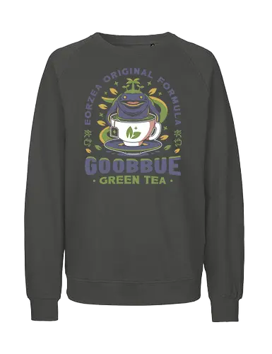 Goobbue Green Tea - Final, Cactus, cactilio, Kupo, final fantasy xiv, final fantasy 14, ff14, Goobbue, gaming, gamer, video game, Kweh, tonberry, tomberi, Cloud, final fantasy 7 - Fairtrade Sweatshirt