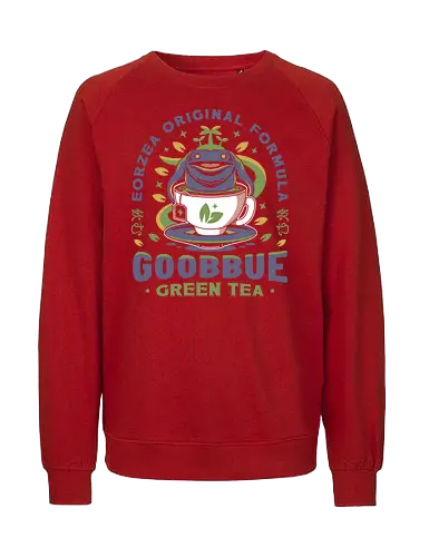 Goobbue Green Tea - Final, Cactus, cactilio, Kupo, final fantasy xiv, final fantasy 14, ff14, Goobbue, gaming, gamer, video game, Kweh, tonberry, tomberi, Cloud, final fantasy 7 - Fairtrade Sweatshirt
