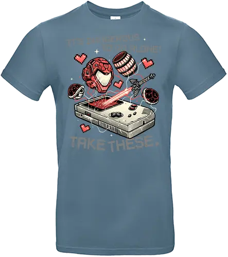 Dangerous to go alone - Gaming, gamer, retro, vintage, retro gamer, video games - Standard T-Shirt