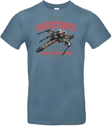 Resistance X wing - Film, movie, galactic, galaxy, science fiction, sci-fi, space - Standard T-Shirt