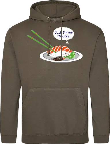 Just 5 more minutes sushi