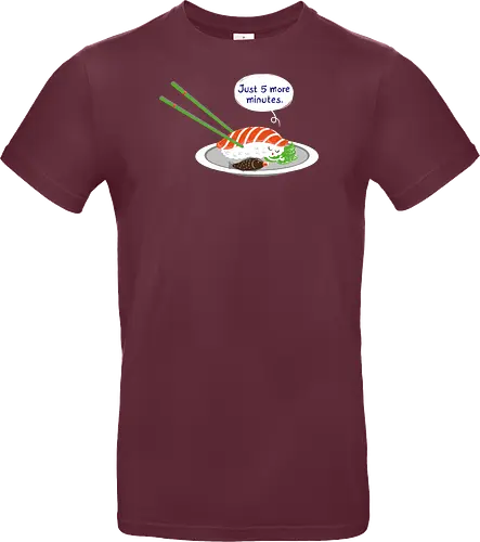 Just 5 more minutes sushi