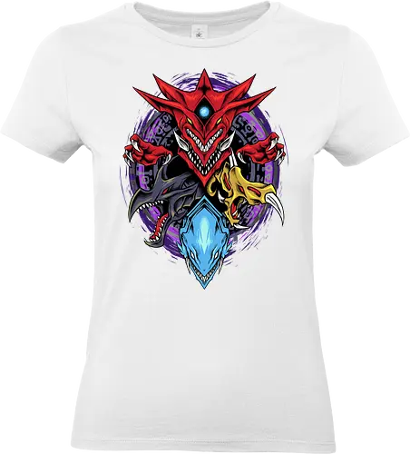 myth dragon  - dragon, myth, cardgame, game, cool, legendary, magic, wizard, ancient, playing, roleplay - Standard T-Shirt (Frauen)