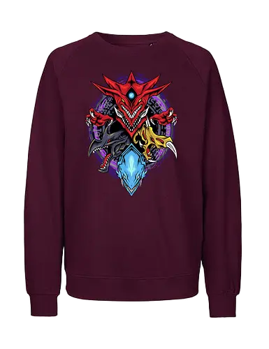 myth dragon  - dragon, myth, cardgame, game, cool, legendary, magic, wizard, ancient, playing, roleplay - Fairtrade Sweatshirt