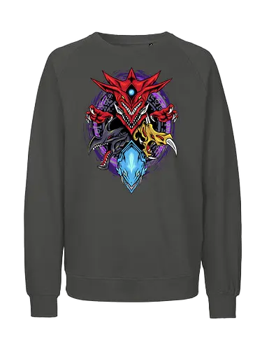 myth dragon  - dragon, myth, cardgame, game, cool, legendary, magic, wizard, ancient, playing, roleplay - Fairtrade Sweatshirt