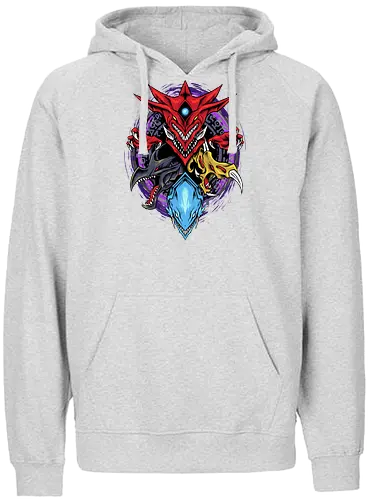 myth dragon  - dragon, myth, cardgame, game, cool, legendary, magic, wizard, ancient, playing, roleplay - Fairtrade Hoodie