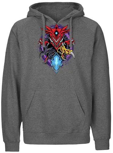myth dragon  - dragon, myth, cardgame, game, cool, legendary, magic, wizard, ancient, playing, roleplay - Fairtrade Hoodie