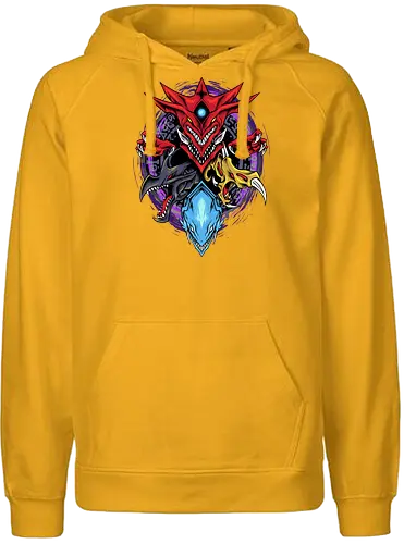 myth dragon  - dragon, myth, cardgame, game, cool, legendary, magic, wizard, ancient, playing, roleplay - Fairtrade Hoodie