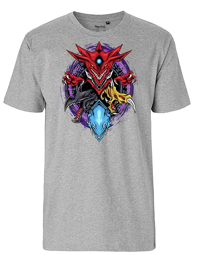 myth dragon  - dragon, myth, cardgame, game, cool, legendary, magic, wizard, ancient, playing, roleplay - Fairtrade T-Shirt