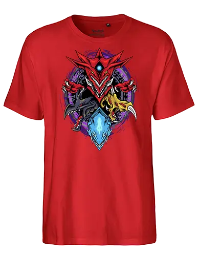 myth dragon  - dragon, myth, cardgame, game, cool, legendary, magic, wizard, ancient, playing, roleplay - Fairtrade T-Shirt