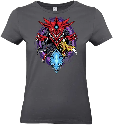 myth dragon  - dragon, myth, cardgame, game, cool, legendary, magic, wizard, ancient, playing, roleplay - Standard T-Shirt (Frauen)