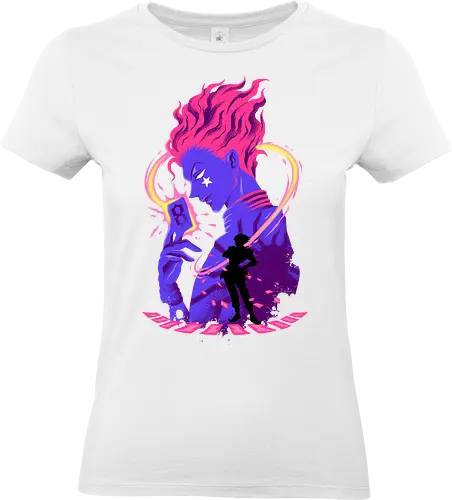 clown shadows - manga, clown, card game, card, playing, shadow, hisoka, hunter, anime - Standard T-Shirt (Frauen)