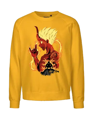 banshoman shadows - anime, manga, god of flame, flame, shinra, fire force, cool - Fairtrade Sweatshirt