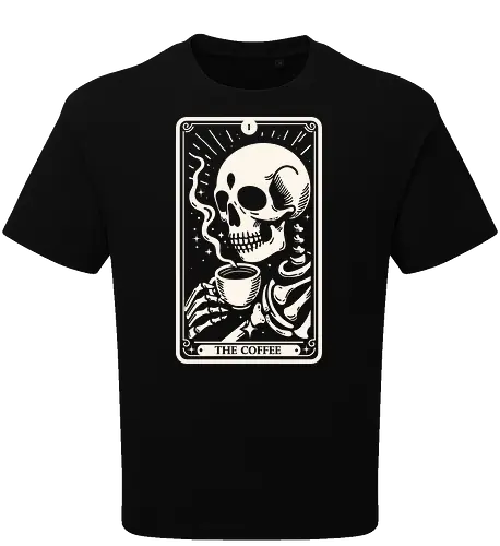 The Coffee Tarot Skull