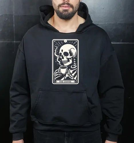 The Coffee Tarot Skull
