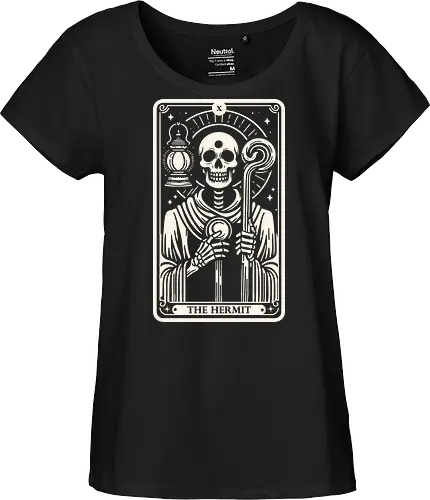 The Hermit Tarot Skull