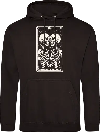The Lovers Tarot Skull