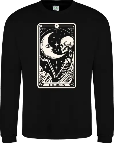 The Moon Tarot Skull