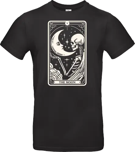 The Moon Tarot Skull