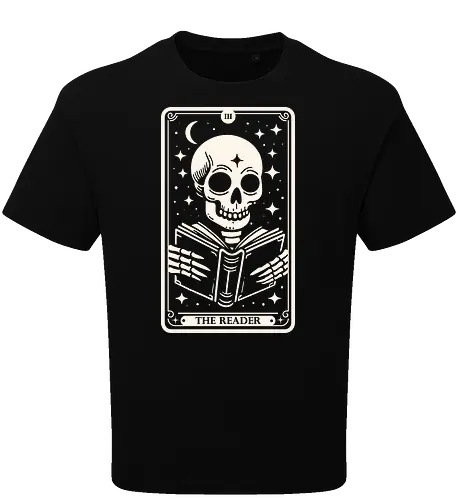 The Reader Tarot Skull