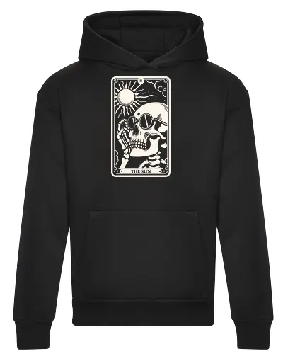 The Sun Tarot Skull