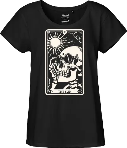 The Sun Tarot Skull