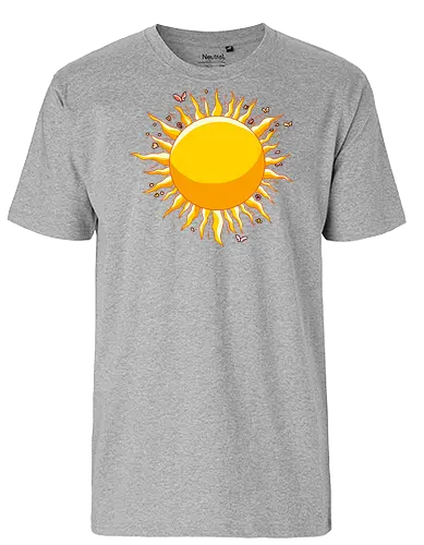 Sonnenschein - sommer, abstrakt, künst, art, sonne - Fairtrade T-Shirt