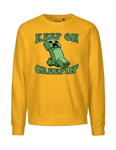 Game Explosive Creature - Games, Game, Video Games, Video Game, Movie, Creepy, Creeps, Creepin, Keep On Truckin, Keep On, Meme, Internet, Adventure, Fantasy, Monster, Creature, Create, Creative, Survival, Survivor, Survive - Fairtrade Sweatshirt