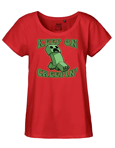 Game Explosive Creature - Games, Game, Video Games, Video Game, Movie, Creepy, Creeps, Creepin, Keep On Truckin, Keep On, Meme, Internet, Adventure, Fantasy, Monster, Creature, Create, Creative, Survival, Survivor, Survive - Fairtrade Girl Shirt
