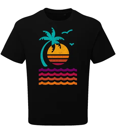 80s Sunset Beach