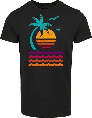 80s Sunset Beach