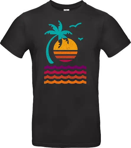 80s Sunset Beach